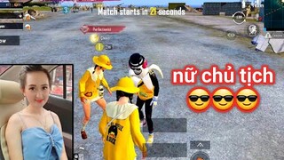 PUBG Mobile - Giả Làm Gái Nhà Giàu Gặp Ngay Nữ Chủ Tịch Và Cái Kết 2 Game =))