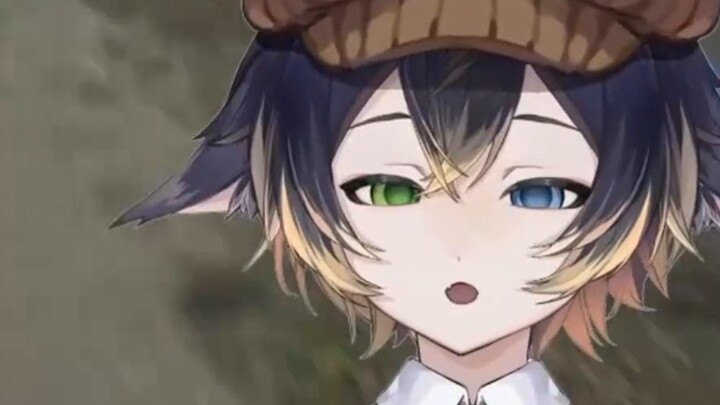 The big cat was turned into a girl by the little cat!