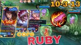 CORE MID RUBY? | RUBY CORE GAMEPLAY | ikanji plays | COLLAB WITH Gavs Plays | MOBILE LEGENDS