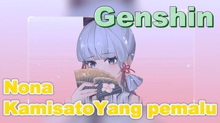 Nona Kamisato Yang pemalu