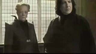 Ngay lúc giáo sư McGonagall quên lời, ông đã phát điên.