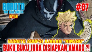 BORUTO ADOPSI AJARAN 'NINSHU'❗BUKU BUKU JURA DISIAPKAN AMADO❗BORUTO TWO BLUE VORTEX CHAPTER 7