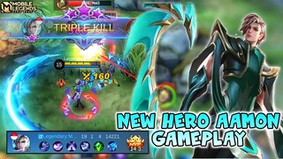 New Hero Aamon Gameplay , Overpower Assassin - Mobile Legends Bang Bang