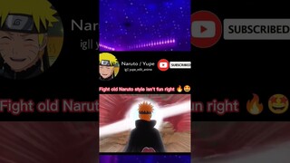 When naruto fight his old style 🤩🔥 :).     #naruto #narutoshippuden #anime #otaku