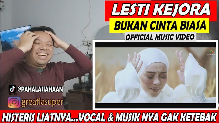 LESTI - BUKAN CINTA BIASA ❗ REACTION ❗ WUAAHH..BIKIN HISTERIS...MUSIC & VOCAL GAK KETEBAK.MERINDING!