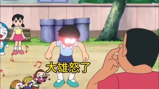 Doraemon: Hậu quả khi chọc giận người hiền lành, Nobita nổi giận khiến Jaian cũng phải sợ hãi