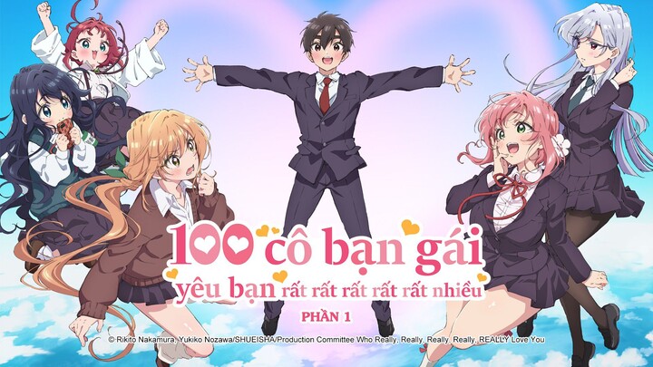 100 Cô Bạn Gái Yêu Bạn Rất Rất Rất Rất Rất Nhiều VietSub Ss1 - Tập 11