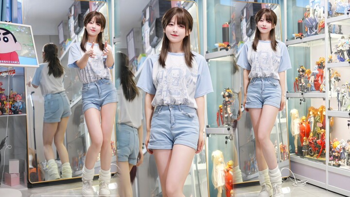 [Wen] ⚡️ Still the door crack perspective! ⚡️ This dance is so energetic!