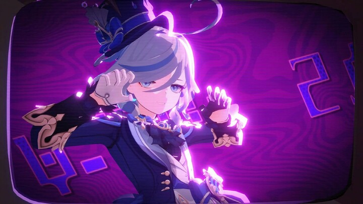 Gerakan menggunakan percikan api ala Fuyunina itu imut banget!