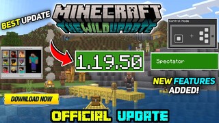 Minecraft Pe 1.19.50 Official Version Released | Minecraft 1.19.50 Update New Features Added!