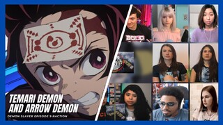 Demon Slayer Season 1 Episode 9 Reaction Mashup | 鬼滅の刃 ( Kimetsu no Yaiba) 1 x 9 Reaction | A4L