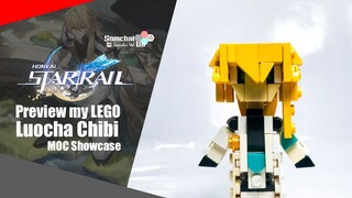 Preview my LEGO Honkai: Star Rail Luocha Chibi | Somchai Ud