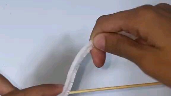 how to make a fuzzy wire  flower