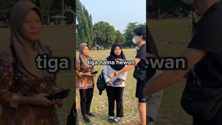 SEBUTKAN 3 NAMA HEWAN DARI HURUF D DAPAT UANG TAPI SULIT UNTUK DI JAWAB?? 😂 #viral #shorts