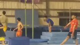 gymnastic training