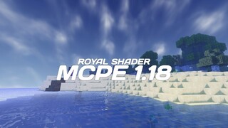 SHADER MCPE 1.18 YANG KEREN DAN WAJIB KALIAN COBA ! LANGIT DAN AIRNYA KEREEEEEEEEN - Royal Shader