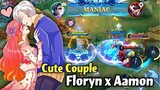 FLORYN X AAMON COUPLE GAMEPLAY❤️1 minute maniac!😍🔥Mobile Legends