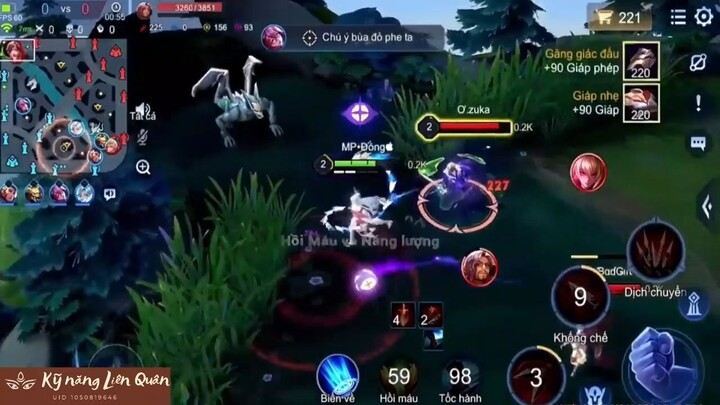 Highlight Pha đánh cực gắt - Đội bạn định 2 đánh 1 với nữ tướng Veres #Gamehay