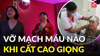 Cất cao giọng khi hát karaoke, "ca sĩ" vỡ mạch máu não