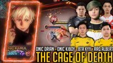The Cage of Death | RRQ Albert, Drian, BTR Kyy and Onic Kiboy | Yin Gameplay by Kairi