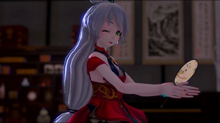 [awnzhong-MMD] Shengshi Jinhong-Luo Tianyi sepertinya sudah ditakdirkan - aku mencintaimu!