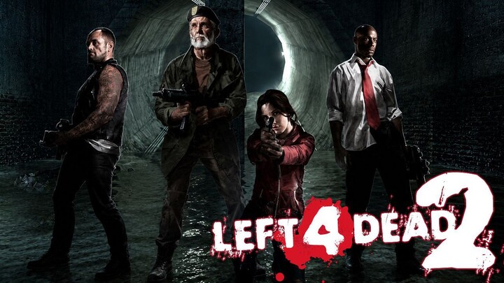 Menyusuri Saluran Air Penuh Gerombolan Zombie! | Left 4 Dead 2 - Death Toll : The Drains