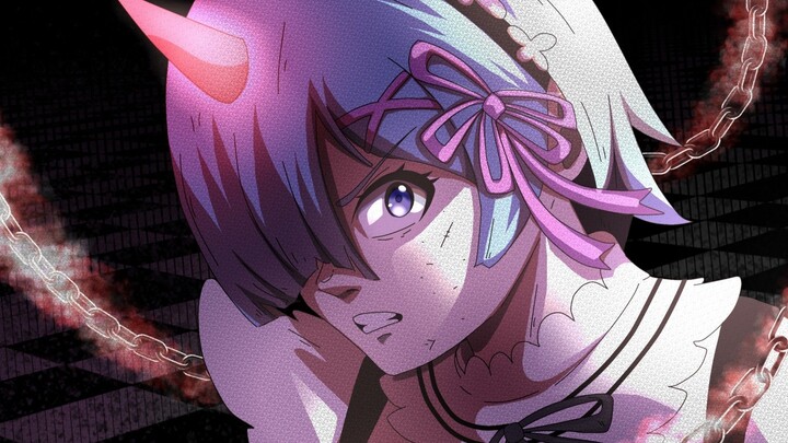 Menggambar Karakter Rem Dari Anime Re Zero