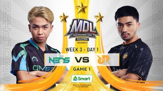 MDL PH S2 W3D1 OMGN vs RRQ Game 1