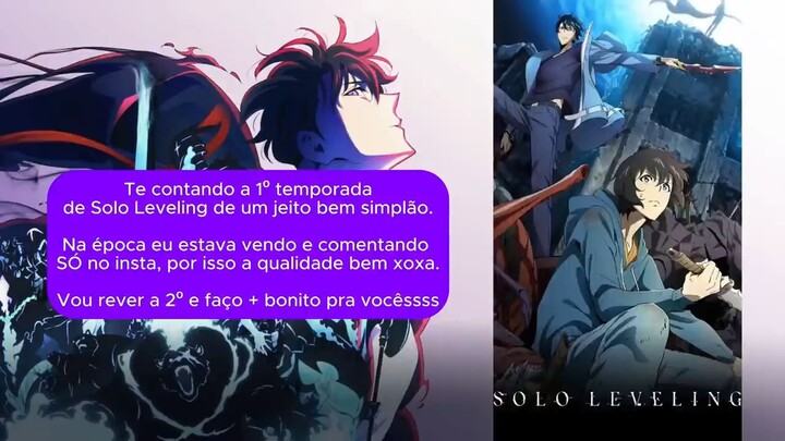 Te explicando a 1ª temporada de Solo Leveling como se fosse fofoca ☕ #anime