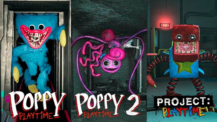 Huggy Wuggy vs Mommy vs Boxy Boo! - Who is scarier? (Poppy/Project Playtime )