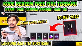 KODE REDEEM FREE FIRE TERBARU 30 MEI 2022 HARI INI