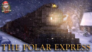 The Polar Express built in Minecraft!! Fully Detailed Build Tour!!