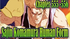 Bleach Chapter 555-556 Komamura’s Human Metamorphosis Technique