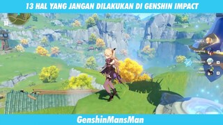 13 HAL YANG JANGAN DILAKUKAN DI GAME INI !