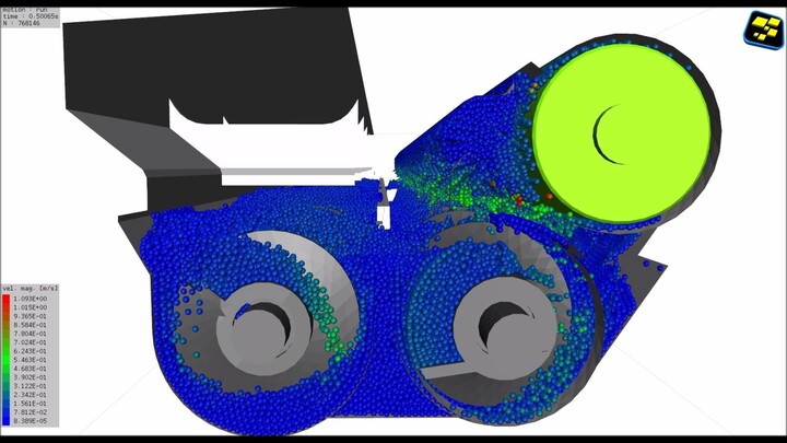 Digital Printing System Simulation | samadii/dem (CUDA)