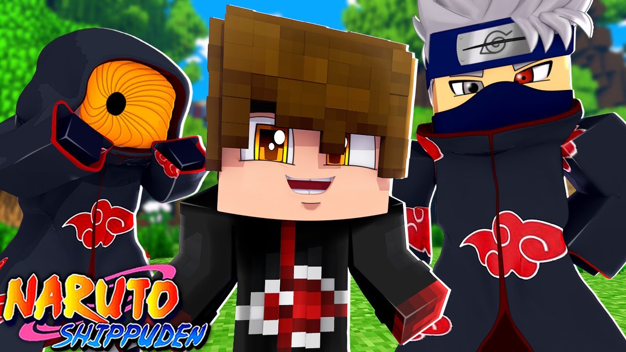 MEU PRIMEIRO FILHO na FAMÍLIA NARUTO no Minecraft! 