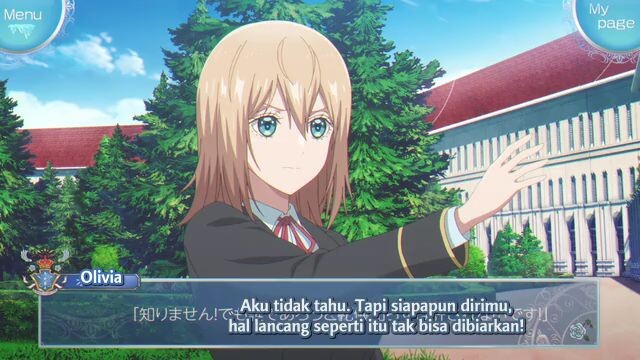 otome game sekai WA mob ni kibishii sekai desu episode 1