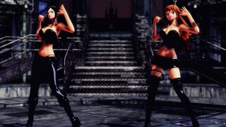 [MMD One Piece] -  Robin Nami - Hibikase