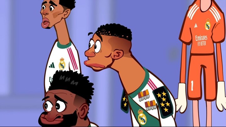 The mental state of Real Madrid players after yesterday’s draw. 😐