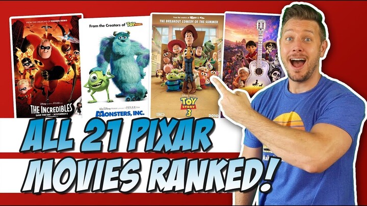 All 21 Pixar Movies Ranked!