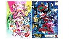 Yes Precure 5 X Timeranger OP English Version