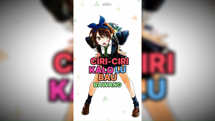 Ciri-ciri kalo lu bau bawang! 👅 #anime | kenapa rambut MC mirip semua #anime