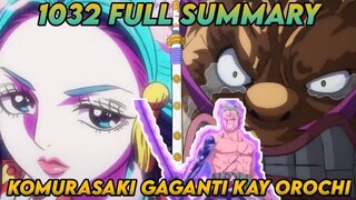 One Piece 1032 full summary. kumorasaki vs orochi?