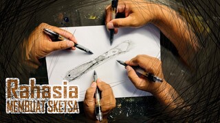 RAHASIA MEMBUAT SKETSA UNTUK PEMULA