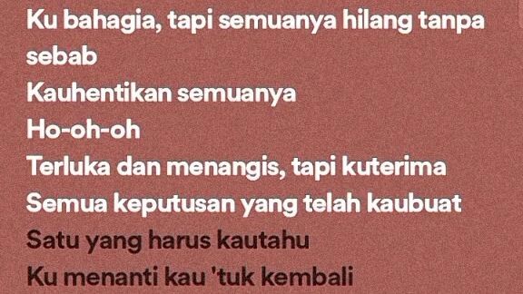 dengerrin pas ujan terus sambil makan mikuah ini boleh juga kalo kalian punya reso