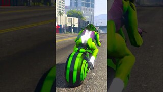 She Hulk Ki Nayi Super Bike Nikli Bekar, Gusse Main Pese Wapas Karne Ko Bola 😜#shorts #gta5