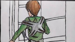 SHINZOU WO SASAGEYO Attack on Titan Season 2 opening (Hand drawn version)