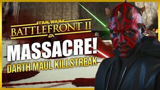 Darth Maul IS SO GOOD 😱 Star Wars Battlefront 2