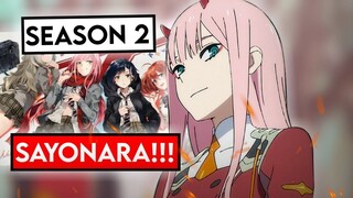 Sad! Darling In The Franxx Season 2 Episode 1 Tidak Rilis!