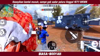 Keasyikan by one sampe lupa peluru tinggal 16??!!!